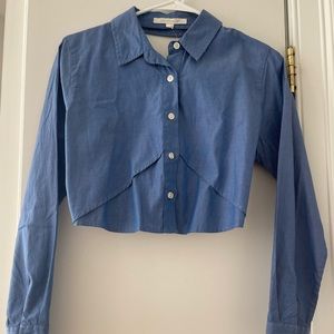 Brand new with tags Jonathan Simkhai cropped button top